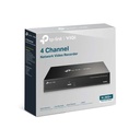 TP-LINK VIGI NVR1004H 4 KANAL 1 SATA H265+ ONVIF NVR KAYIT CİHAZI