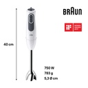 Braun Multiquick 3 MQ3105WH El Blender Seti Beyaz