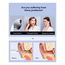 BEBIRD T5 3MP KAMERA 3.5MM LENS ŞARJLI WIFI GÖRÜNTÜLÜ KULAK TEMİZLEYİCİ BEYAZ RENK