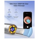 BEBIRD T5 3MP KAMERA 3.5MM LENS ŞARJLI WIFI GÖRÜNTÜLÜ KULAK TEMİZLEYİCİ BEYAZ RENK