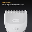 Braun Vücut Tıraş Makinesi Series 5, +6 Aksesuar, Su Geçirmez, BG5550