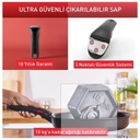 Tefal Ingenio Exception Titanyum 6X Büyük Set 12 Parça