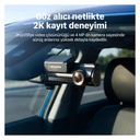 Xenon Smart Titan Çift Araç Kamerası 2K 1080P Arka, GPS, 5.8GHz WiFi, 3.59" IPS Ekran, 512GB SD Destek (X6452)