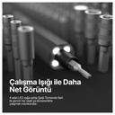 Xenon Smart Hassas Tornavida Seti 153 Parça, Şarjlı, Ledli, Saat, Gözlük, Bilgisayar Uyumlu Tamir Kiti (X6833)