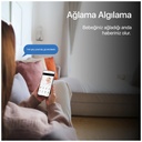 Xenon Smart Bebek Kamerası 3MP 5 Inch Monitör, Mobil Takip, Ağlama Algılama, 360° Gece Görüş, RGB Lambalı (X7202)