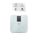 Xenon Smart Akıllı Tartı Beyaz 17 Temel Vücut Analizi, Nabız Ölçer, Mobil Kontrol, Dijital Baskül (X8702)