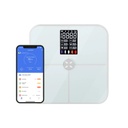 Xenon Smart Akıllı Tartı Beyaz 17 Temel Vücut Analizi, Nabız Ölçer, Mobil Kontrol, Dijital Baskül (X8702)