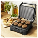 Tefal SuperGrill 3in1 6 Dilim Kapasiteli 2000 Watt Barbekü Izgara ve Tost Makinesi - Inox
