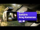 Xenon Smart Satürn Araç Kamerası 4K Sony IMX415 ADAS Güvenlik, Ön Arka Çift Kayıt, GPS, 5GHz WiFi, 512GB SD (X6454)