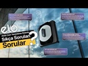 Xenon Smart Cam Silme Robotu (Elo) Kumandalı, Mobil Kontrol, Ultra Sessiz, 4 Sensör, Su Püskürtmeli (X8681)