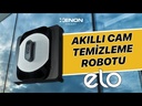 Xenon Smart Cam Silme Robotu (Elo) Kumandalı, Mobil Kontrol, Ultra Sessiz, 4 Sensör, Su Püskürtmeli (X8681)