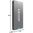 LEXAR 512GB NQ100 2.5” SATA (6GB/S) SSD 560/480 MBS LNQ100X512G-RNNNG