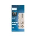 Philips SPN7060WA Akım Korumalı Priz 6'lı 2m 900J 4xUSB-A 1xUSB-C