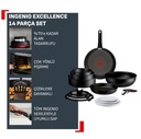 Tefal Ingenio Excellence Fusion Core 9X Büyük Tencere Ve Tava Seti - 14 Parça