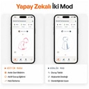 Kodgem Straight Straight Plus Yapay Zekâ Destekli Duruş Düzeltici Cihaz
