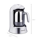 Korkmaz A860-13 Kahvekolik Otomatik Kahve Makinesi Inox