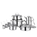 Korkmaz Steama 15 Parça Çelik Çeyiz Seti A1702