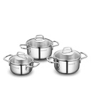 Korkmaz Perla Jr. 6 Parça Tencere Seti A1650