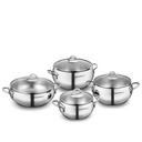 Korkmaz Tombik 8 Parça Tencere Seti A1807