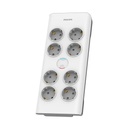 Philips SPN7080WA Akım Korumalı Priz 8'li 2m 900J